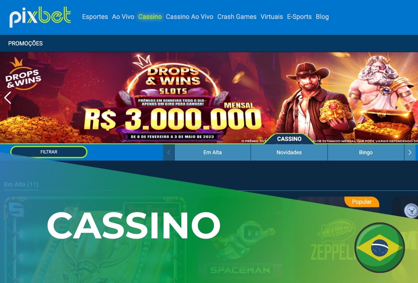 Login e Cadastro na Pixbet