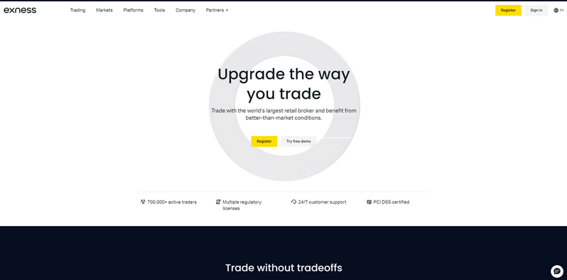 Exness - Global investorlar uchun zamonaviy onlayn savdo